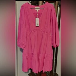 Lilly Pulitzer Pink Textured Dress